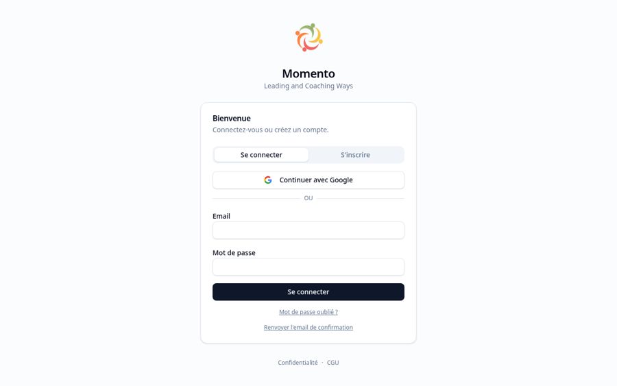 Aperçu du site Hub Coaching